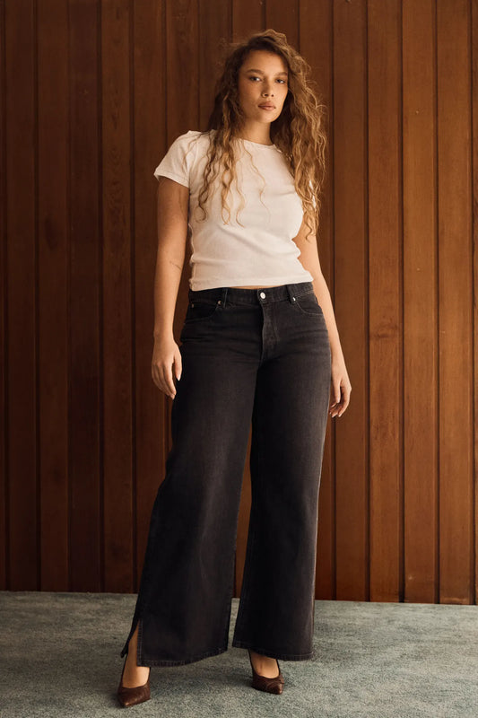 ROLLAS JEANS Jeans black Frankie Loose Jeans - Mercer Black
