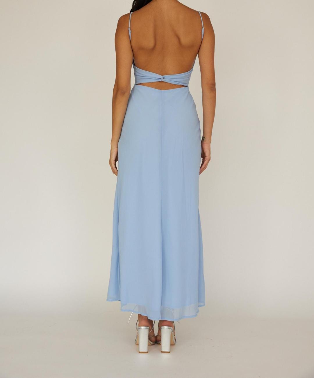 Saints & Secrets Dress Freya Maxi Dress- Blue