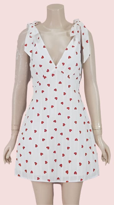 Indikah Dresses Hearts Mini Dress