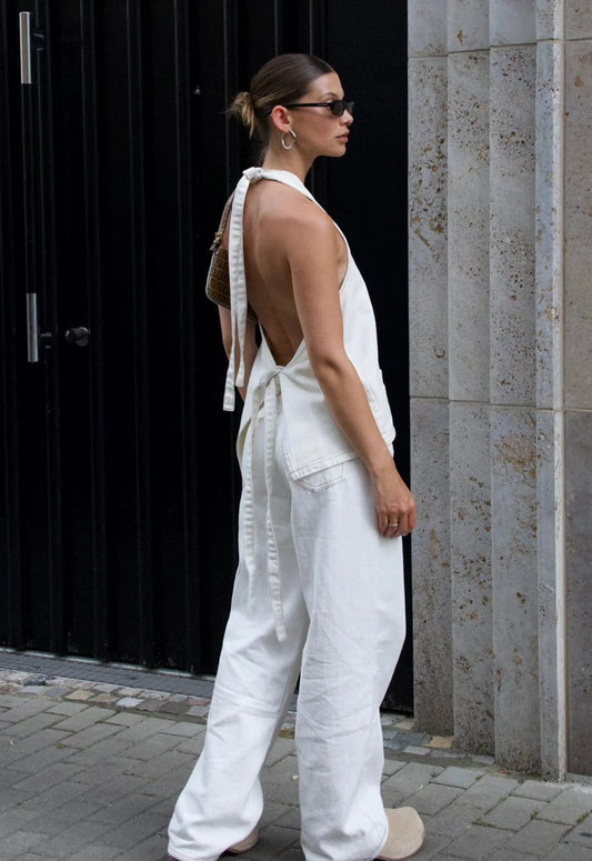 Lioness Shirts & Tops Hills Halter - Porcelain