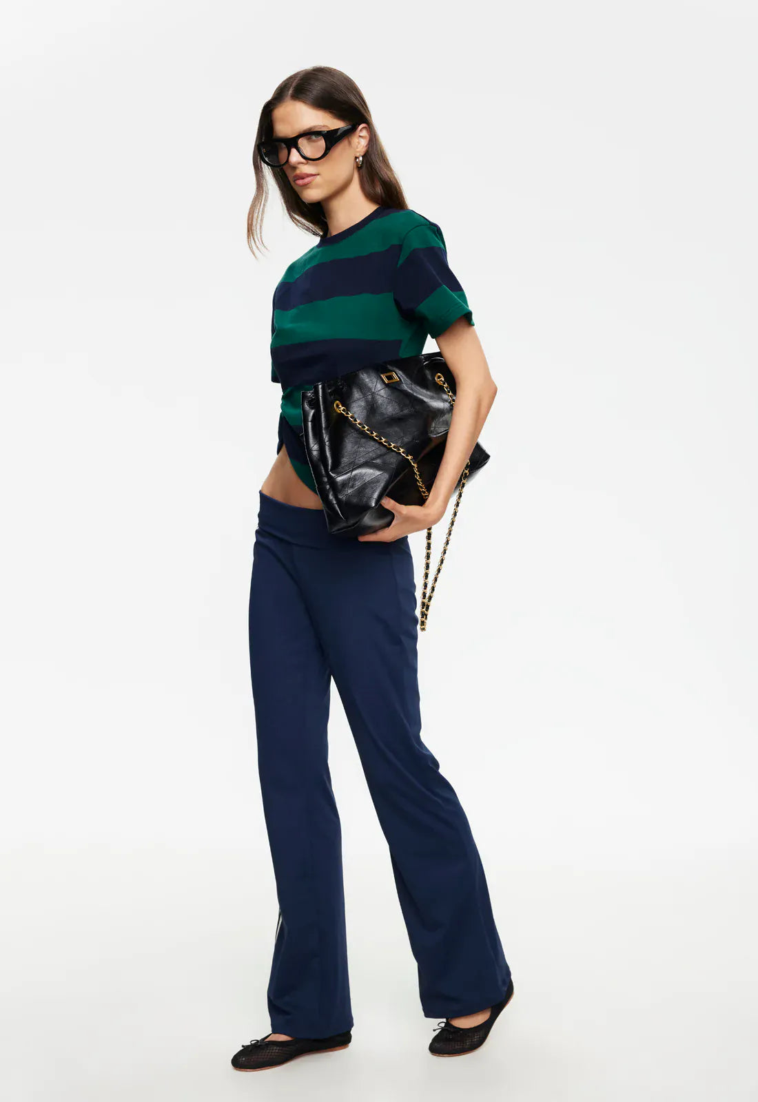 Lioness tee In Transit Tee - Forrest Stripe