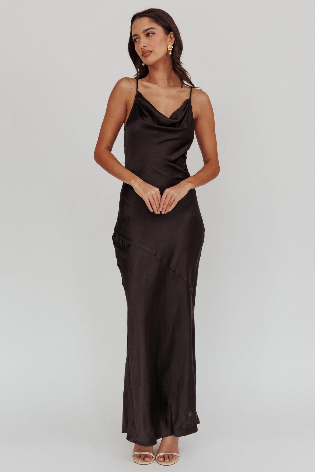 Here Comes The Sun Dress Indy Maxi - Black