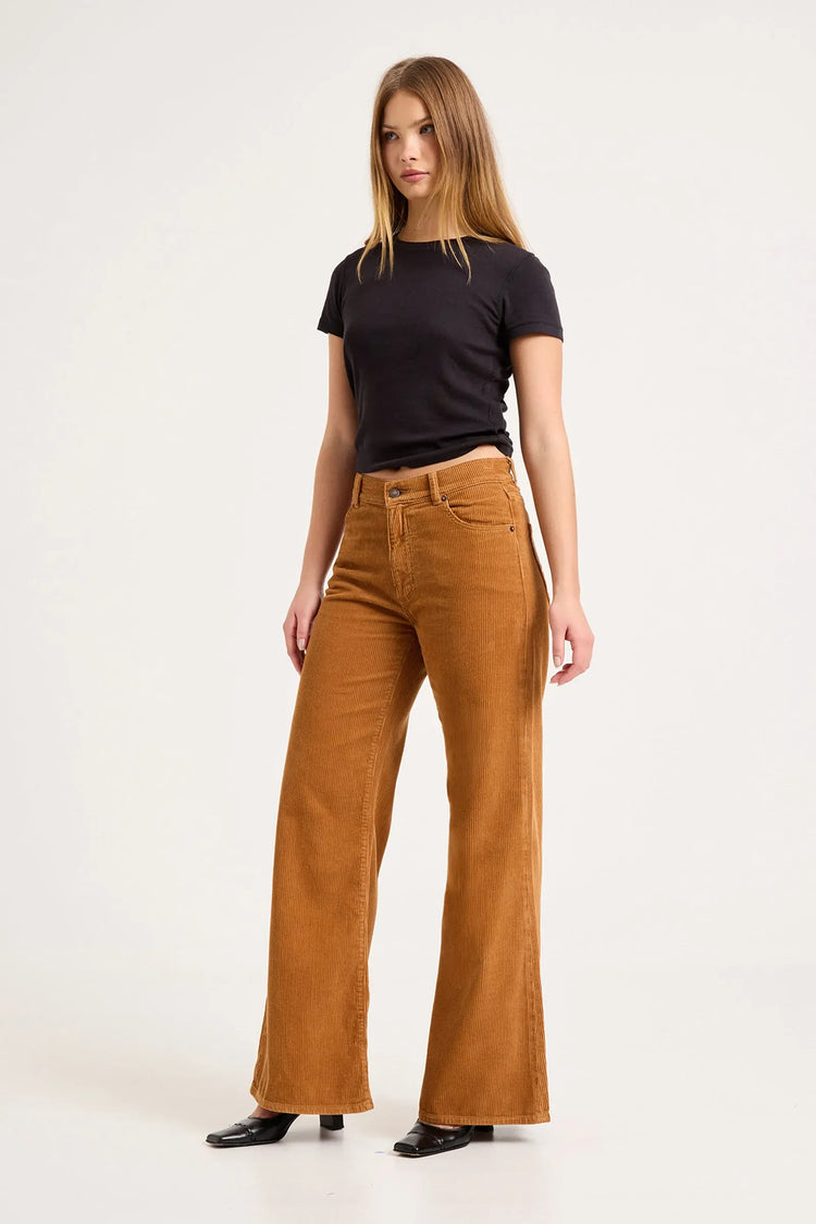 ROLLAS JEANS cord jeans Jane Aline Jean - Caramel Cord