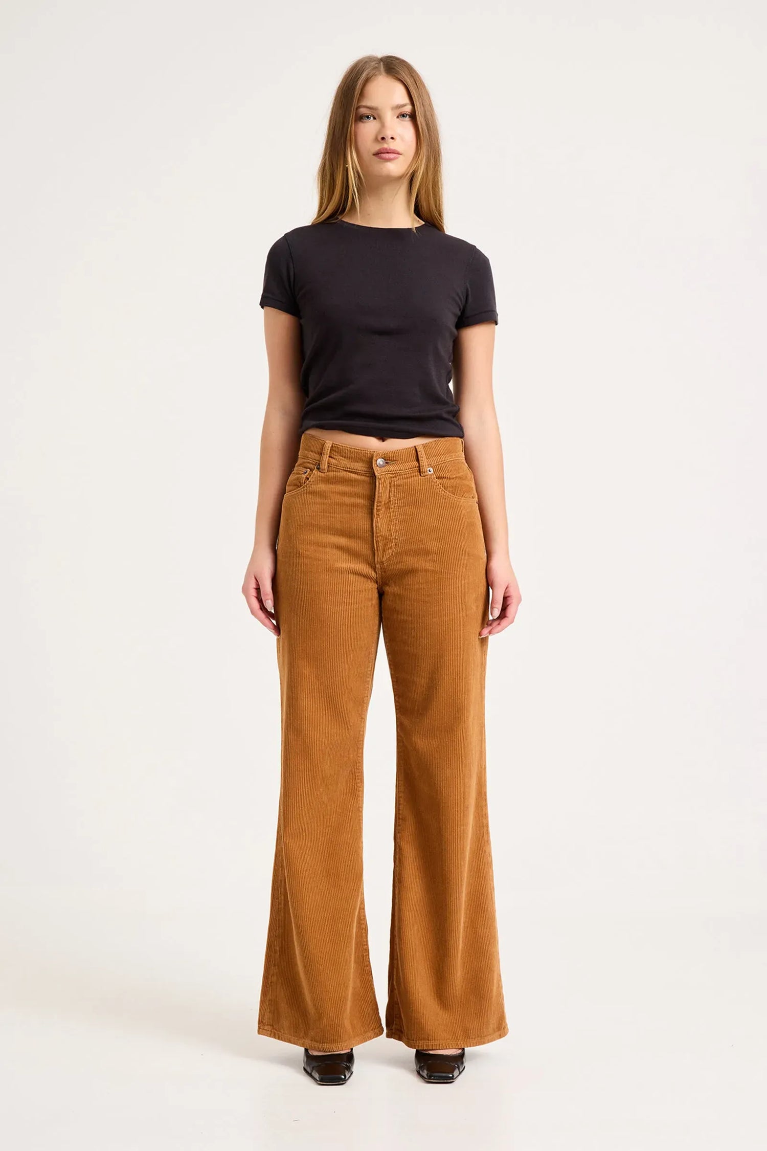 ROLLAS JEANS cord jeans Jane Aline Jean - Caramel Cord