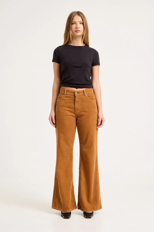 ROLLAS JEANS cord jeans Jane Aline Jean - Caramel Cord