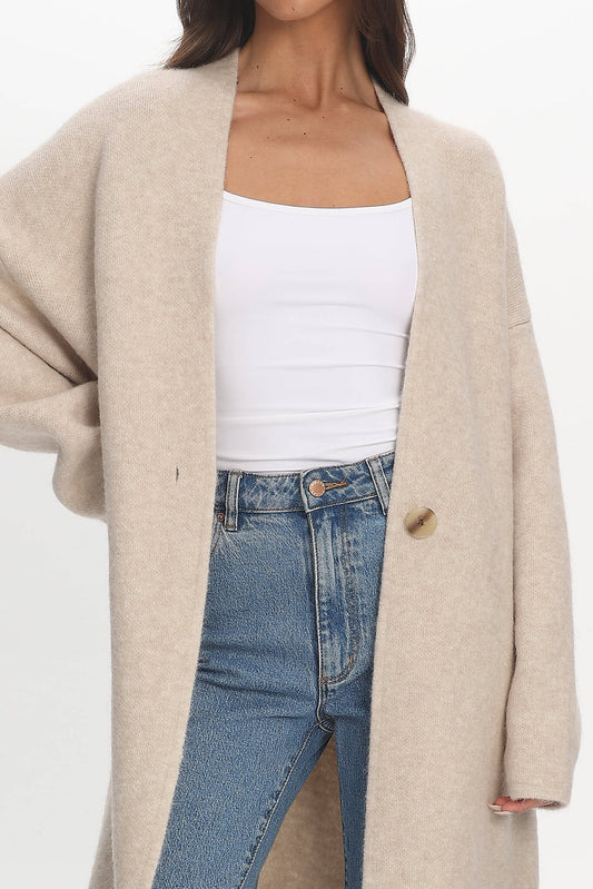 Here Comes The Sun coats Kalista Coat - Oatmeal