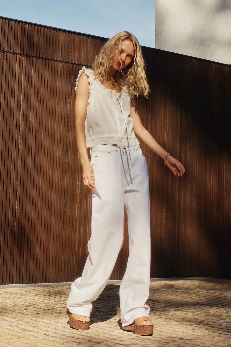 Rollas Jeans Jeans Kate Baggy - Vintage White