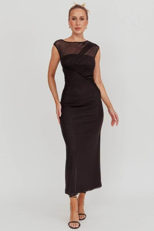 Here Comes The Sun Dresses Knowing Mesh Dress
