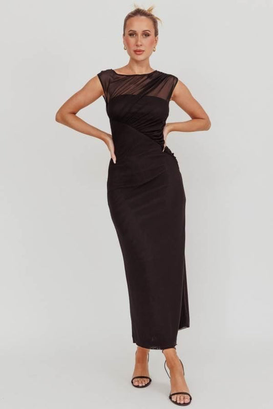 Here Comes The Sun Dresses Knowing Mesh Dress