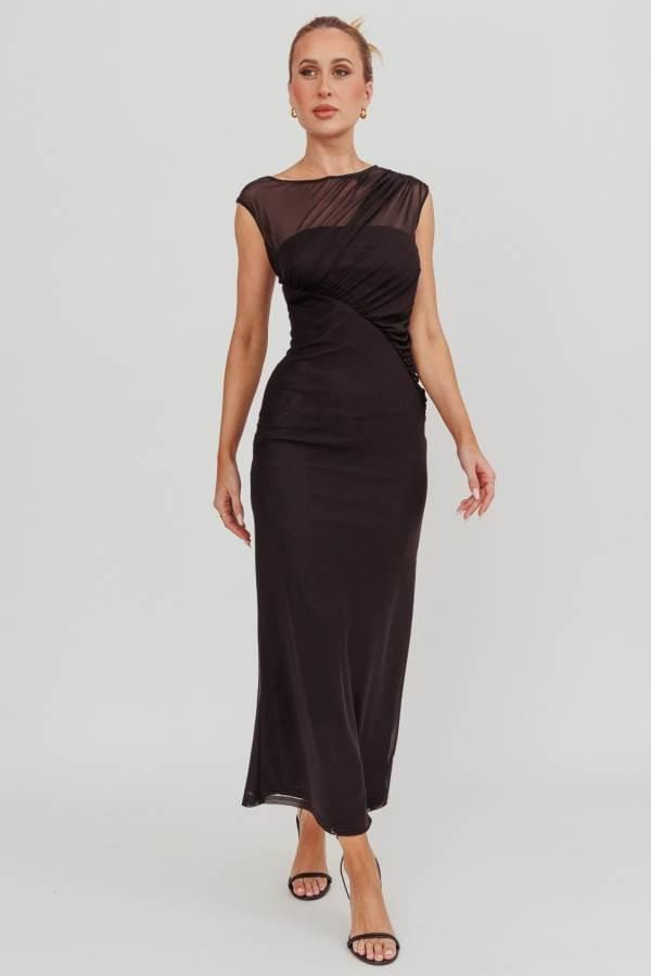 Here Comes The Sun Dresses Knowing Mesh Dress