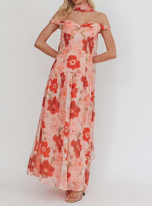 Saints & Secrets Dresses Layla Floral Maxi