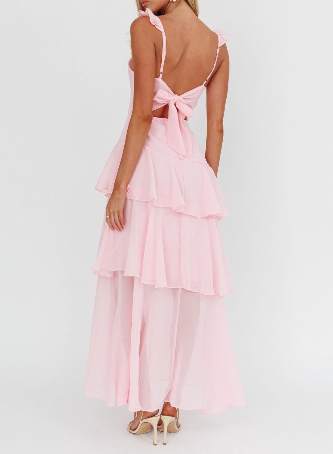 Angel Biba Maxi Dress Layla Maxi - Pink