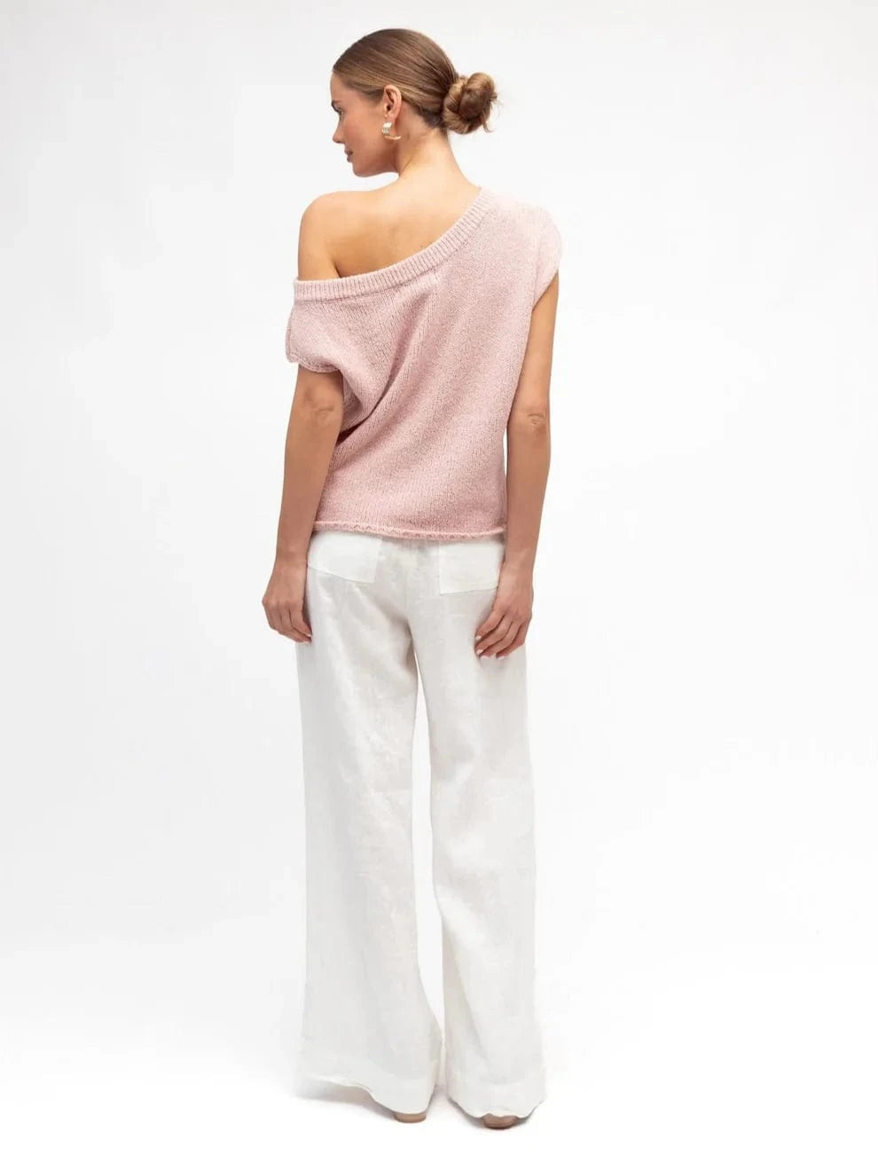 White Closet Top Mali Top - Blush
