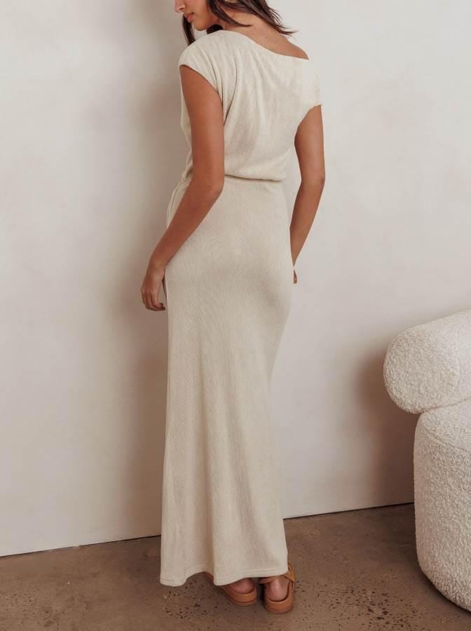 Indikah Dresses Malia Maxi - Oat