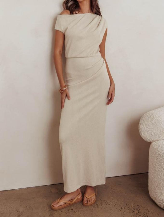 Indikah Dresses Malia Maxi - Oat