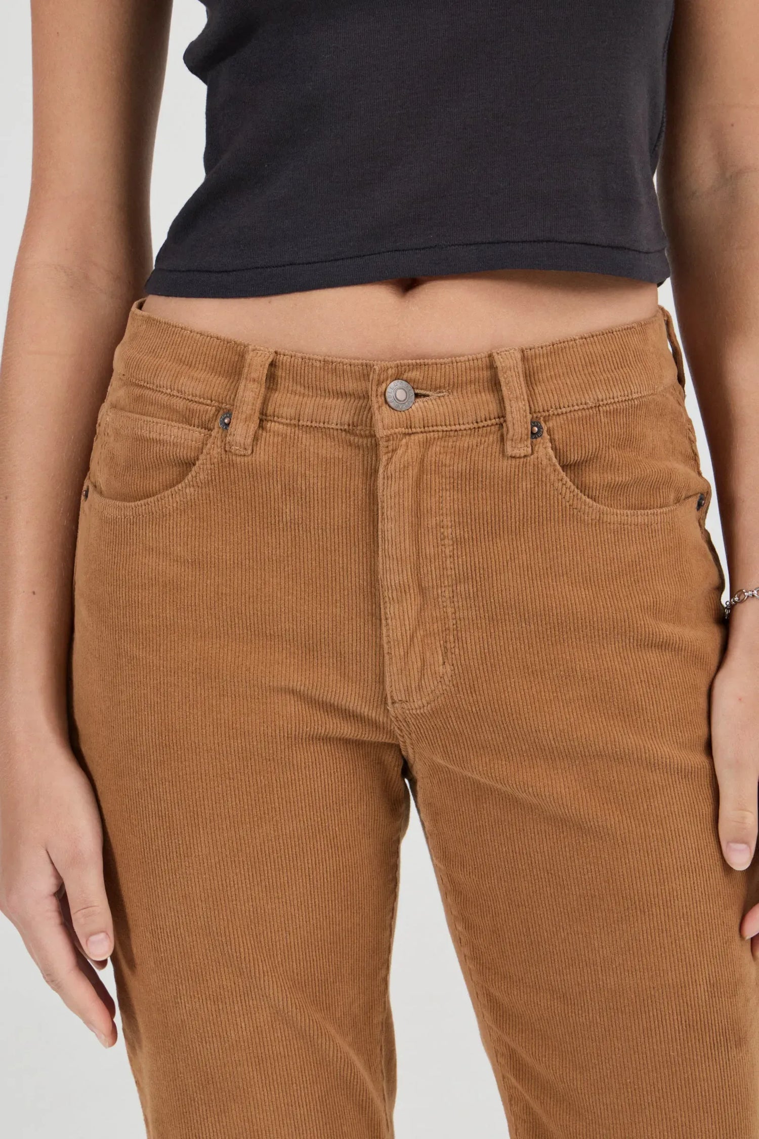 ROLLAS JEANS Flares Midtown Boot Jean - Caramel Cord