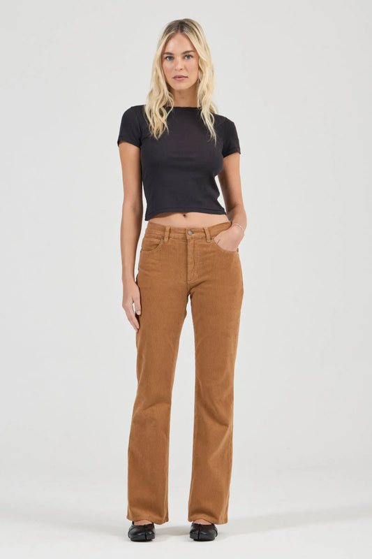ROLLAS JEANS Flares Midtown Boot Jean - Caramel Cord