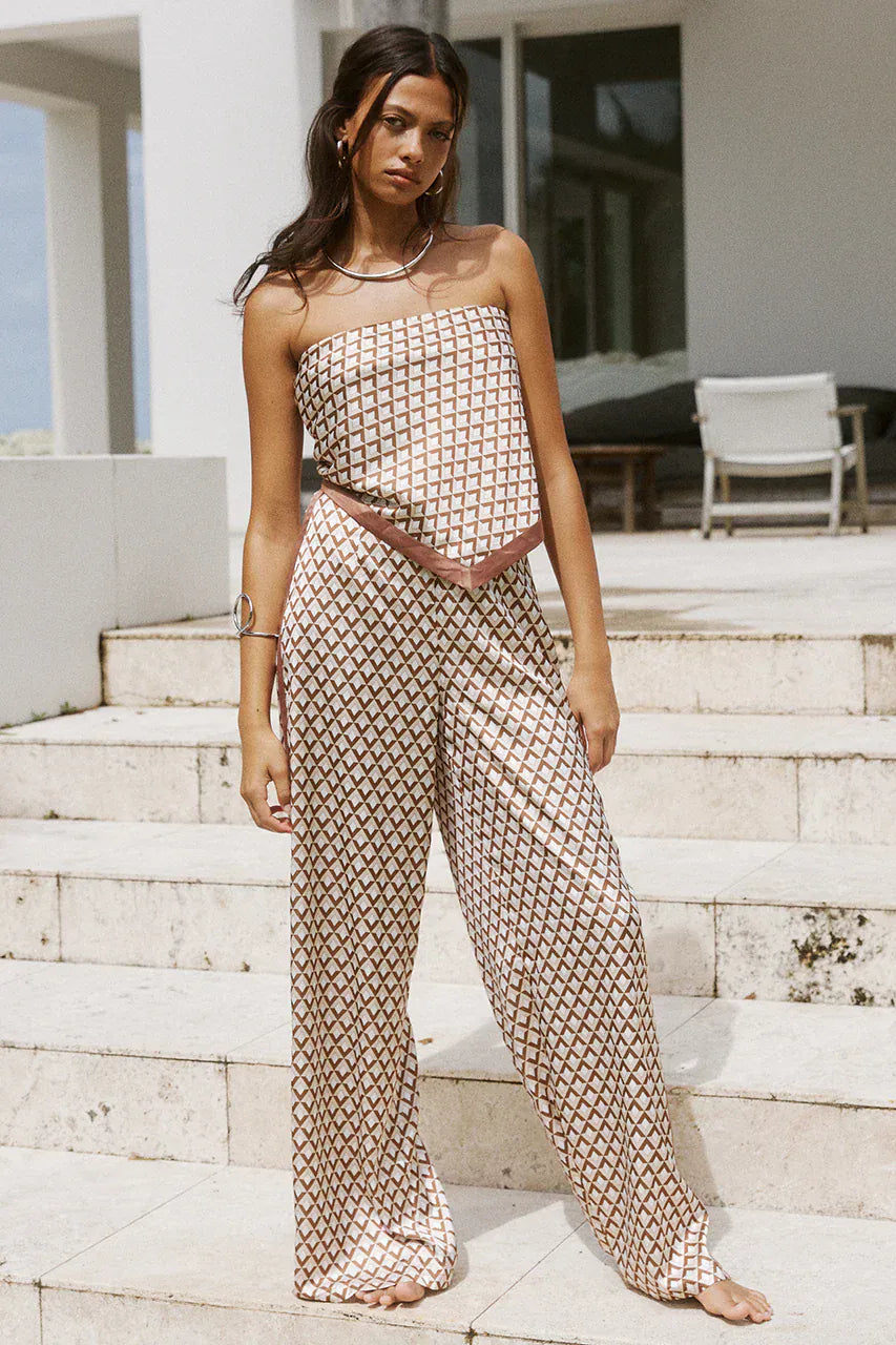 Seven Wonders scarf top Milani Scarf Top - Chocolate