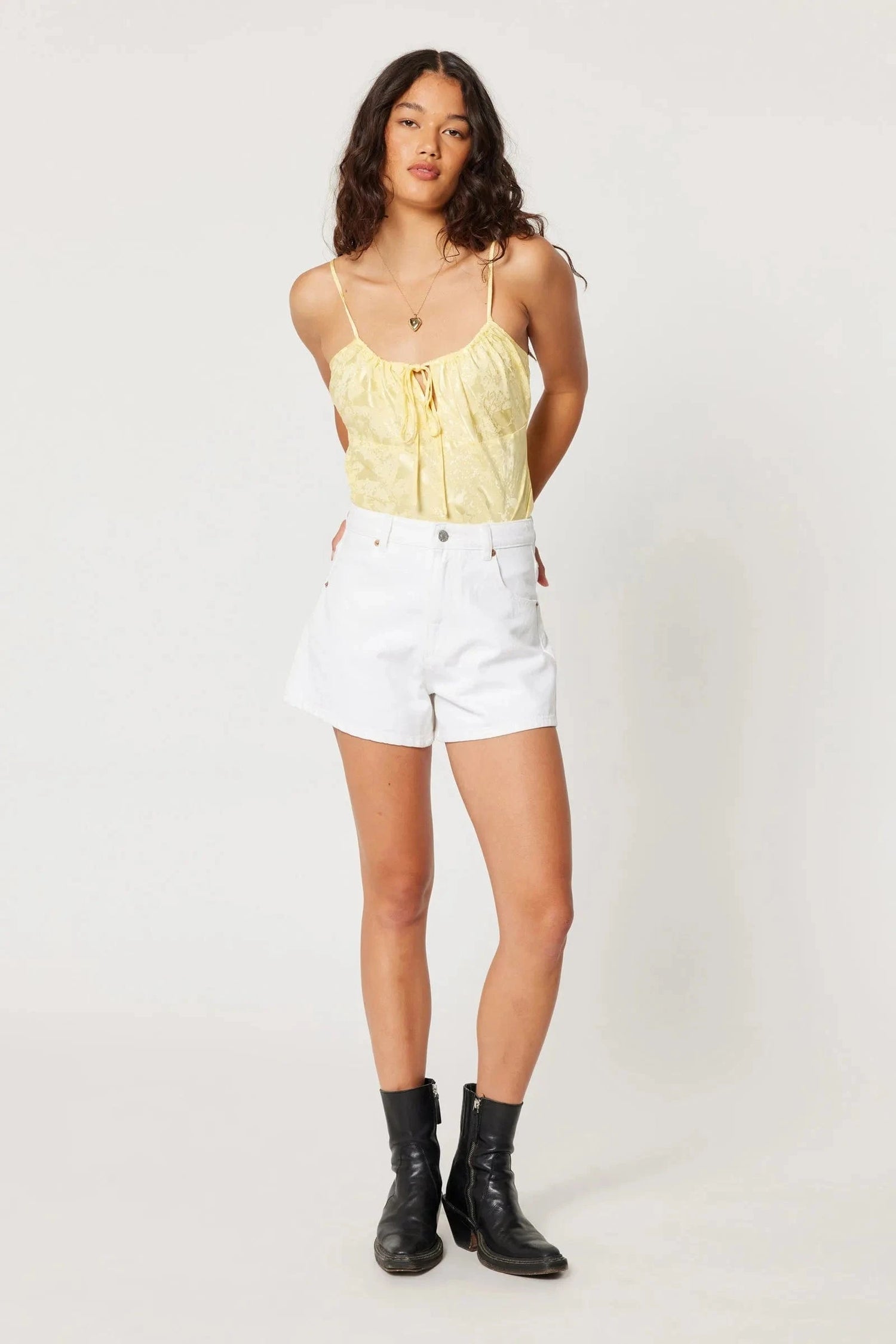 Rollas Jeans Shorts Mirage Short - Vintage White