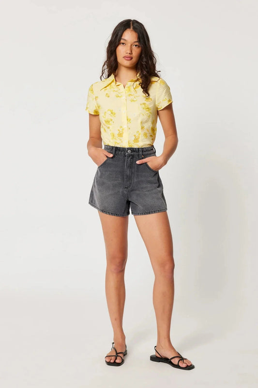 Rollas Jeans Shorts Mirage Shorts Worn Black