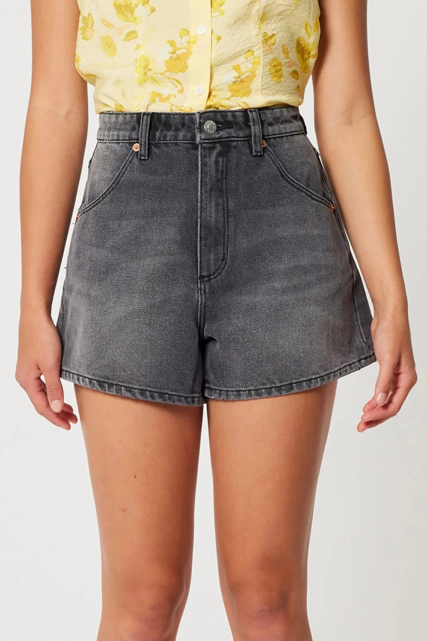 Rollas Jeans Shorts Mirage Shorts Worn Black