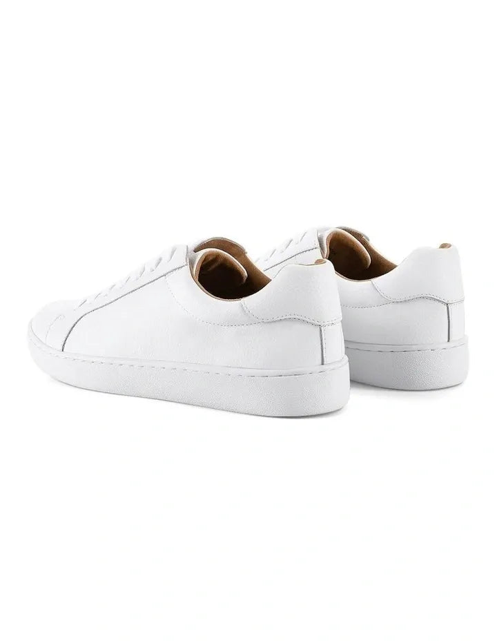 Siren Shoes shoes Monarch Leather Sneakers - White