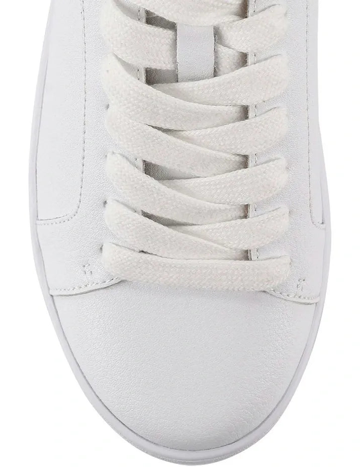 Siren Shoes shoes Monarch Leather Sneakers - White
