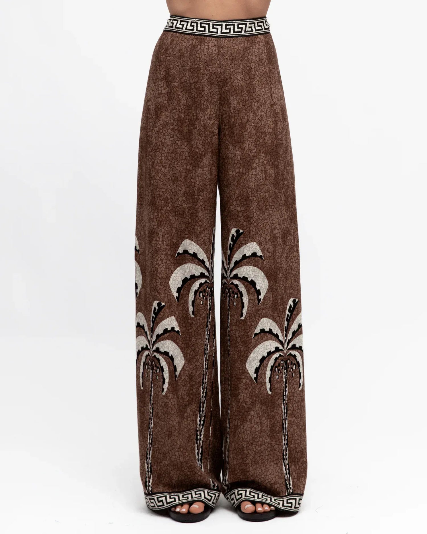 White Closet Top Mosaic Pants