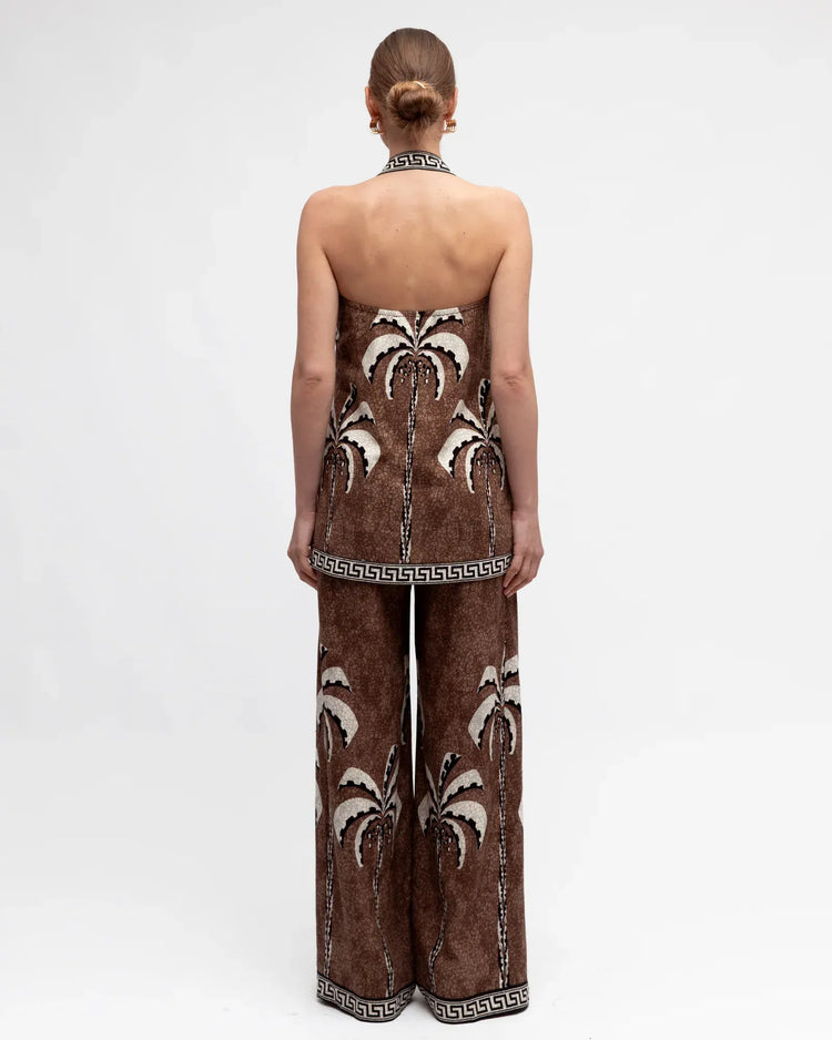 White Closet Top Mosaic Pants