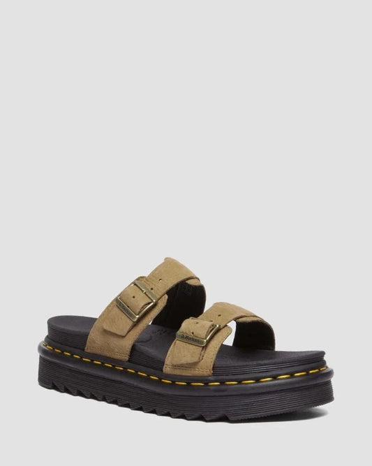 Dr Martens sandals Myles Tumbled Nubuck Savannah Tan