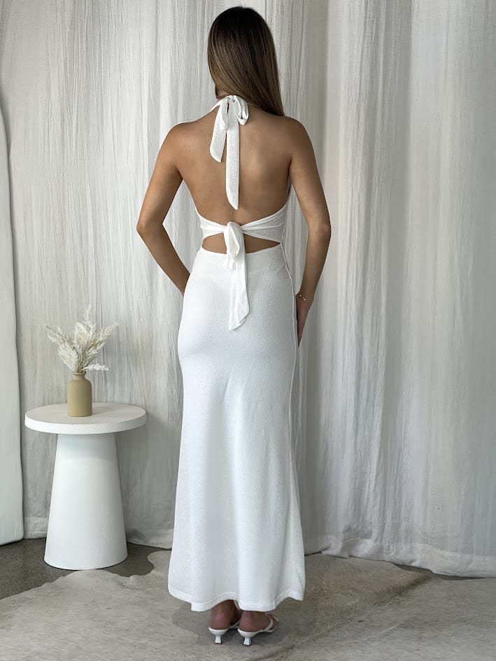 Luvalot Maxi Dress Myra Maxi Dress - White