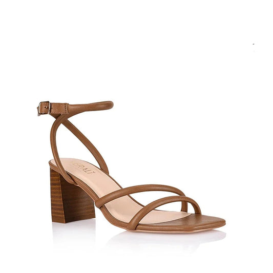 VERALI SHOES shoes Nadia Block Heel - Tan