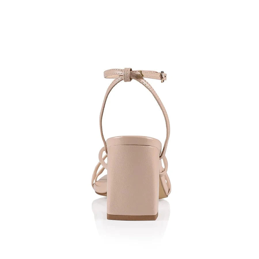 VERALI SHOES heels Nakita Block Heel Nude