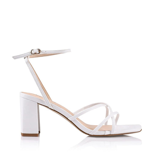 VERALI SHOES heels Nakita Block Heel White