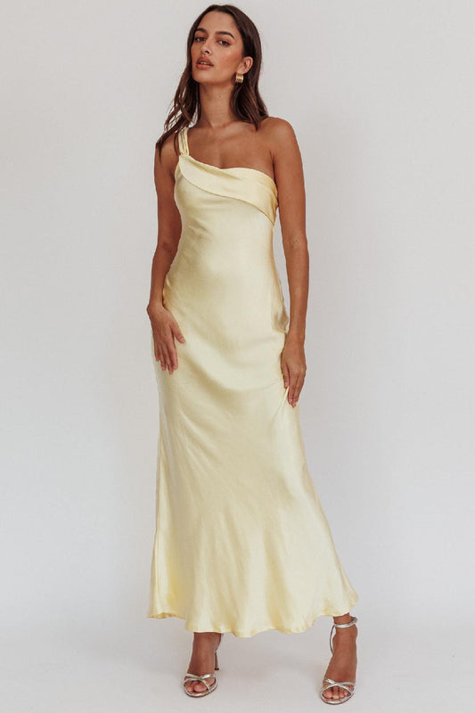 Here Comes The Sun Dresses Nala Formal Maxi - Butter