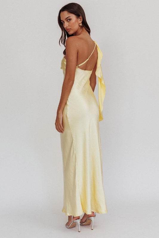 Here Comes The Sun Dresses Nala Formal Maxi - Butter