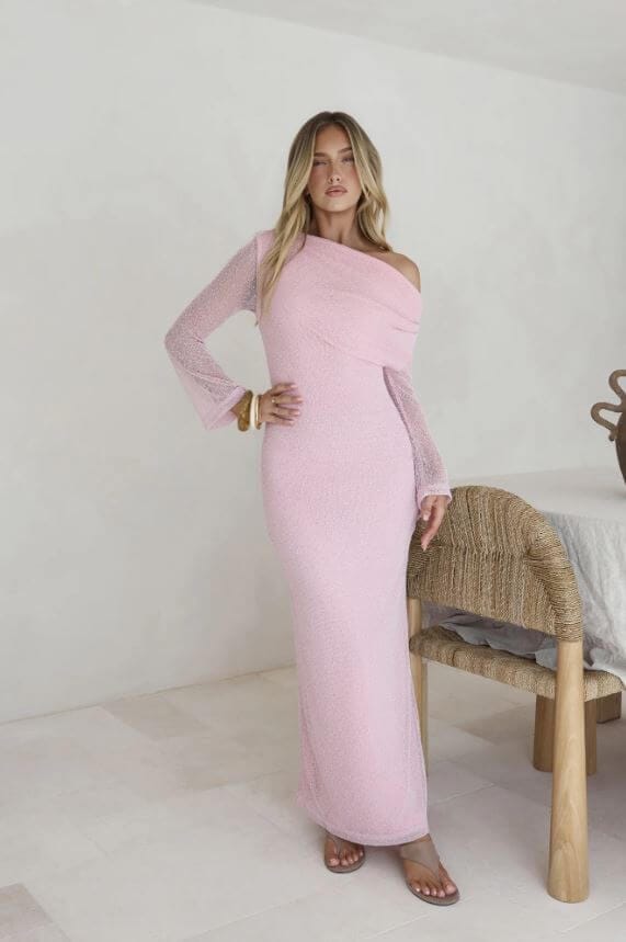 Here Comes The Sun Maxi Dress Nala Maxi - Pink