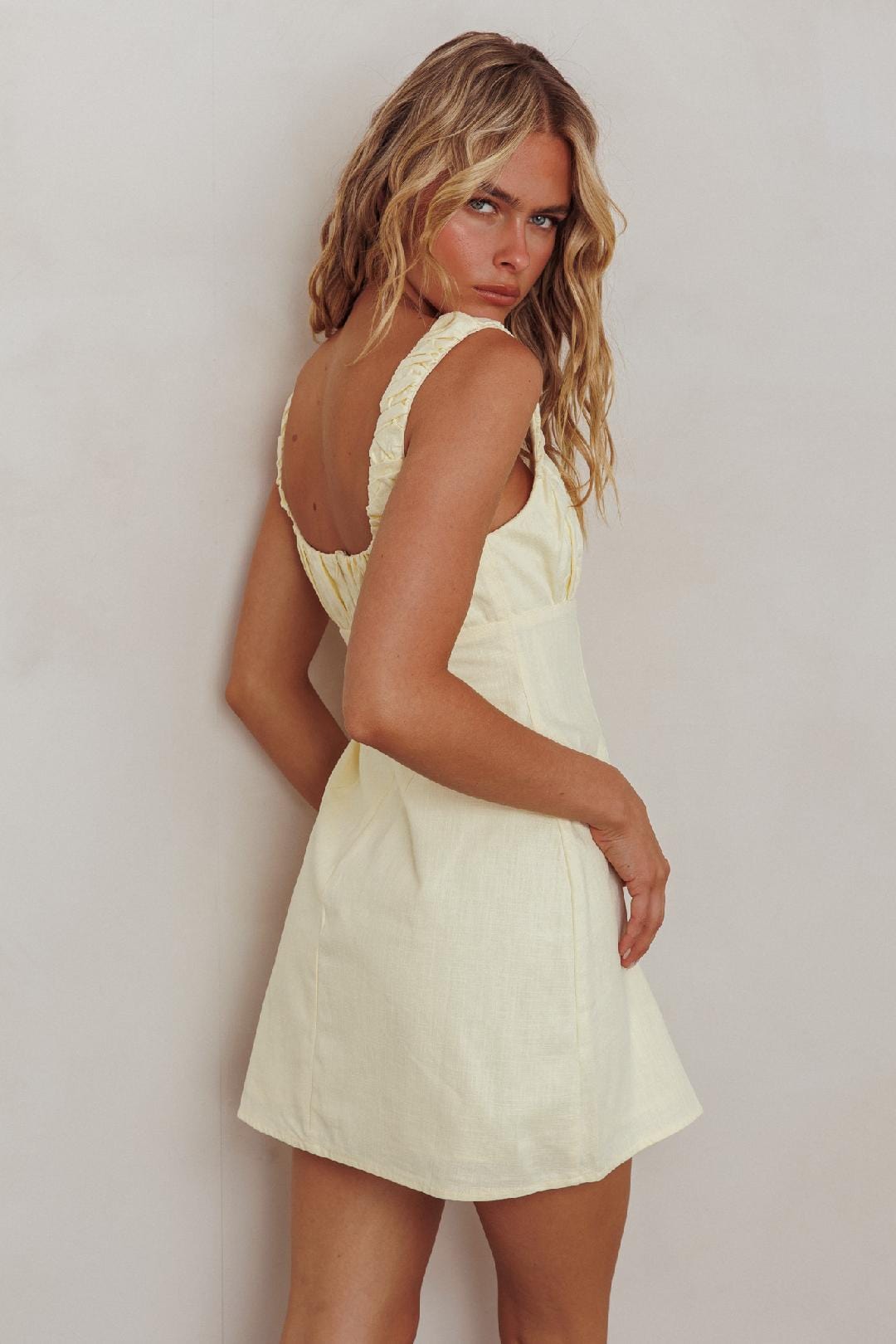 Saints & Secrets Dresses Nelly Dress - Butter
