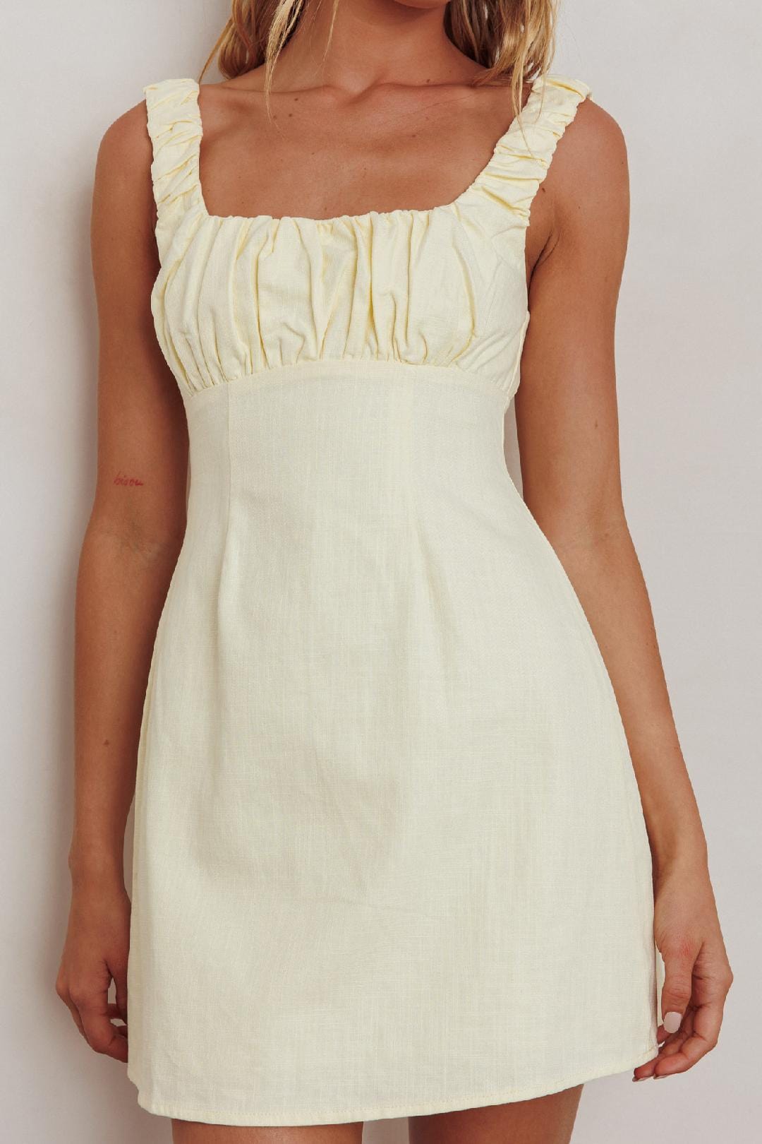Saints & Secrets Dresses Nelly Dress - Butter