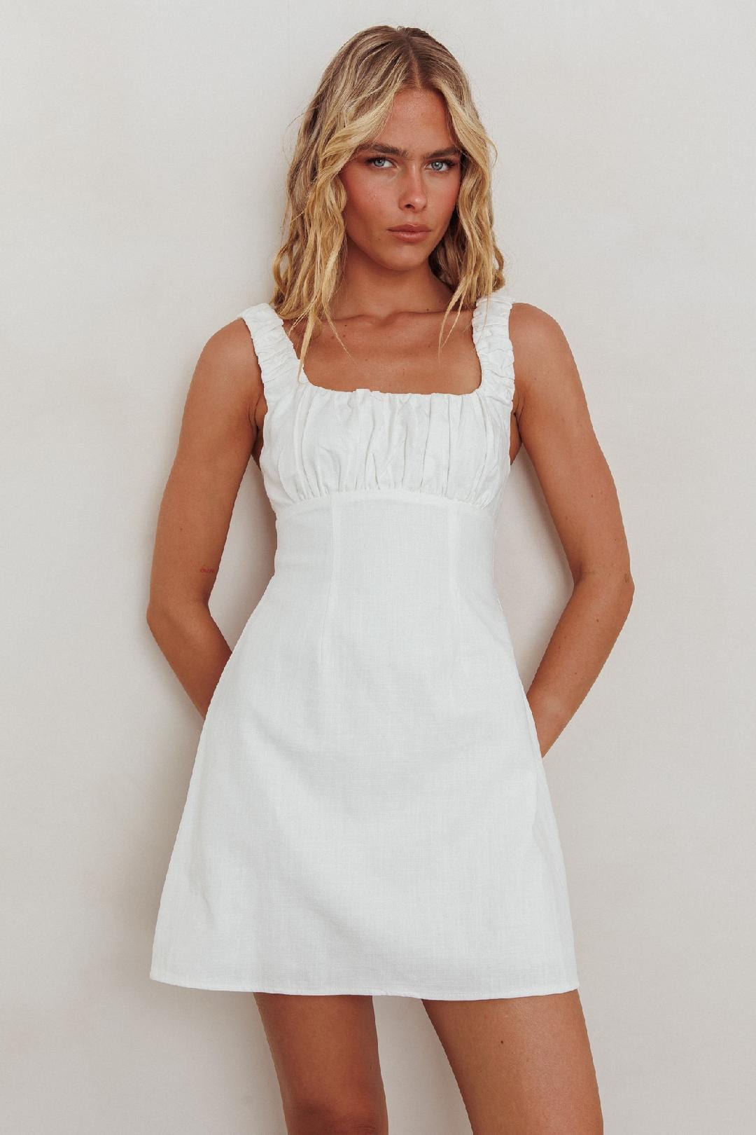 Saints & Secrets Dresses Nelly Dress - White