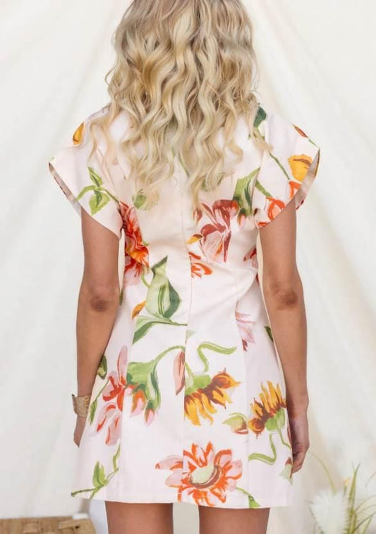 Indikah Dresses Norris Mini Floral