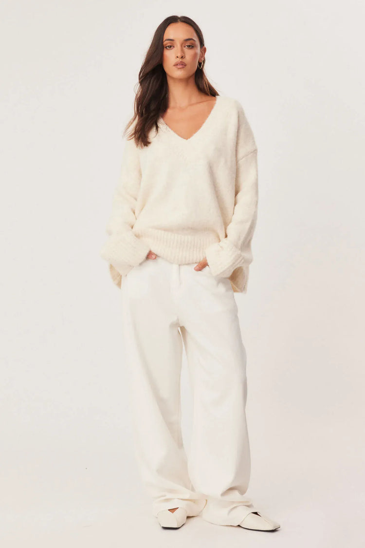 SNDYS knit jumper Odelia Knit Jumper Cream