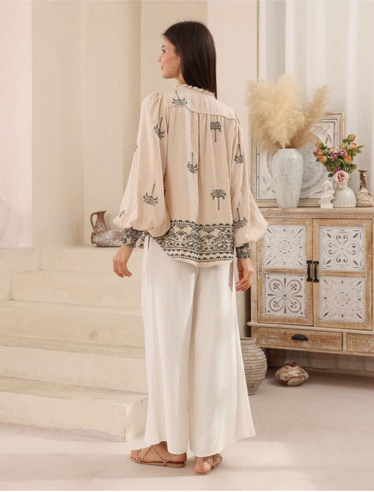 Iris Maxi Shirts & Tops Palma Blouse