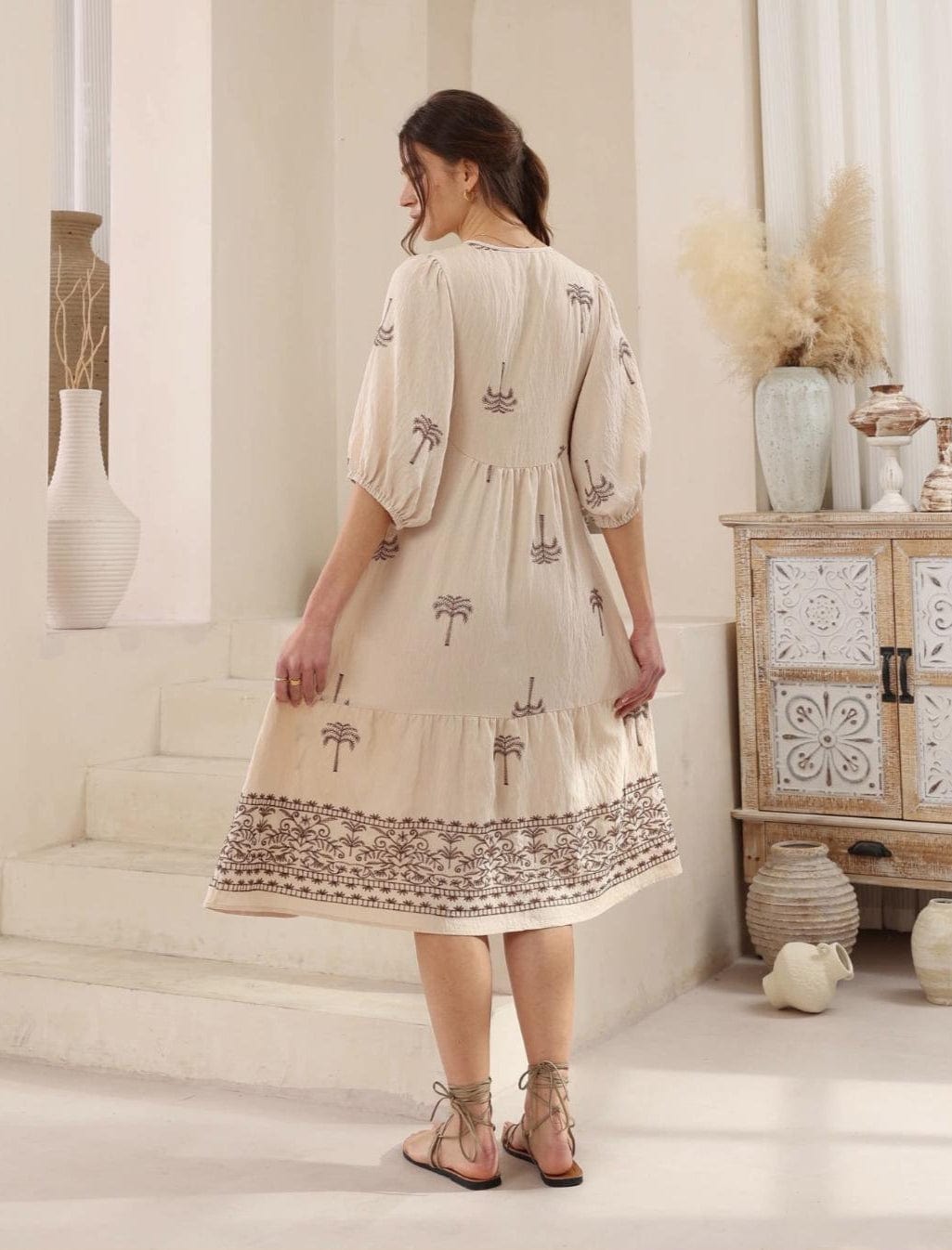 Iris Maxi boho midi dress Palma Midi Dress