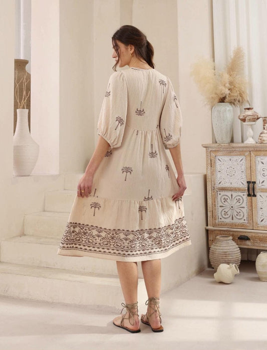 Iris Maxi boho midi dress Palma Midi Dress