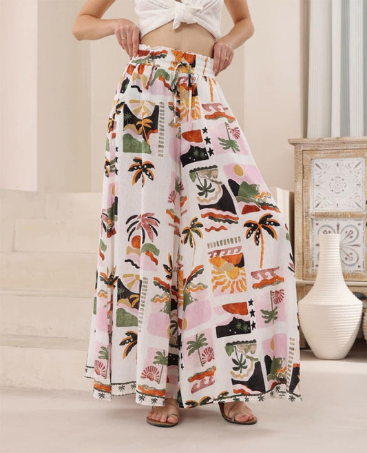 Iris Maxi wide leg pants Palma Pants