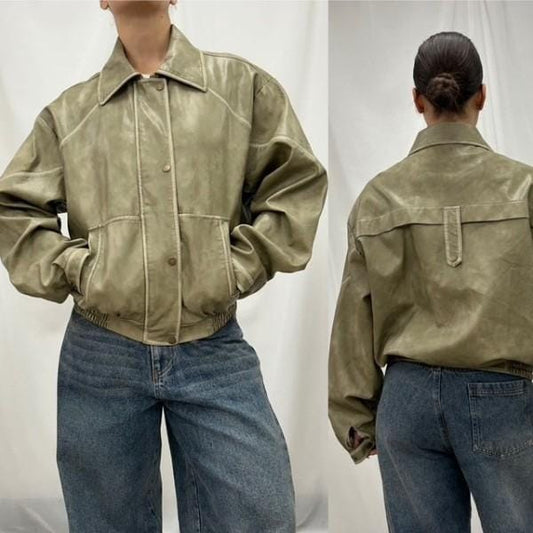 Pink Diamond bomber jacket Paloma Bomber Khaki