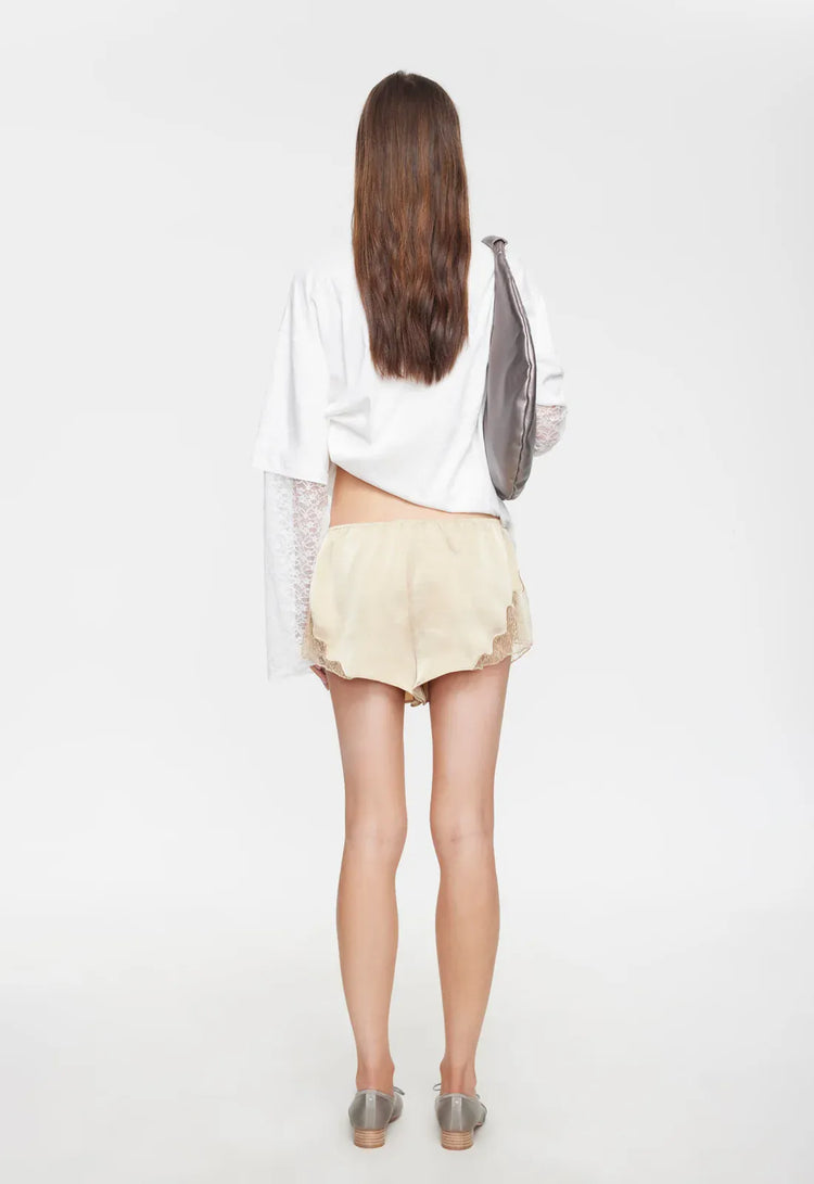 Lioness lace top PARADISE MINI SHORT - GOLD