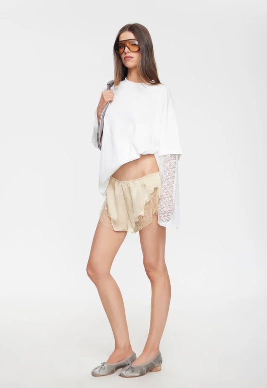 Lioness lace top PARADISE MINI SHORT - GOLD