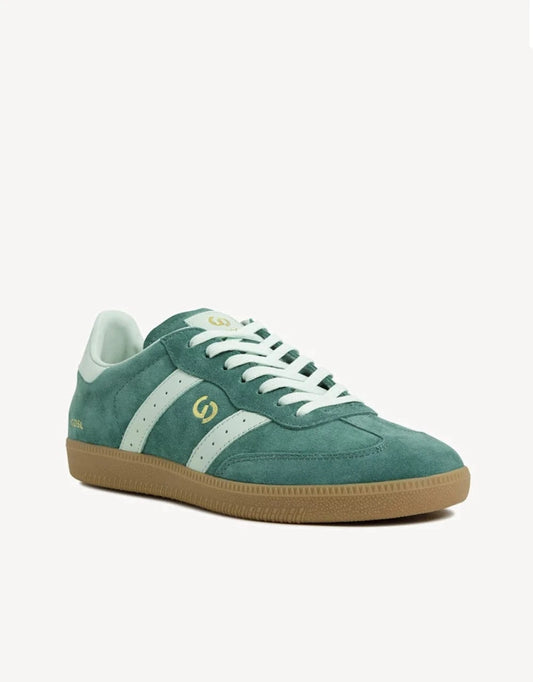 Goodsole Shoes Parallel Suede Sneakers - Green / Mint